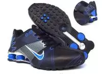 nike shox promos r4 nouvelle -noir-blue-blue